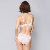 三種のレースを重ね合わせた高級感あふれるブラショーツセット(ブラセット) | GRAXIA | 詳細画像3 