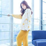 千鳥格子×ハート柄のポップなルームウェア(ROOMWEAR) | GRAXIA | 詳細画像4