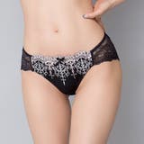 スカラップレースがゴージャスな雰囲気のブラ・ショーツセット(ブラセット) | GRAXIA | 詳細画像8 