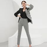 フェミニンさとレトロな雰囲気を併せもつ千鳥柄のセットアップ | GRAXIA | 詳細画像2