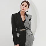 フェミニンさとレトロな雰囲気を併せもつ千鳥柄のセットアップ | GRAXIA | 詳細画像5