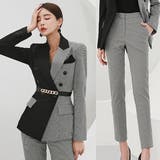 フェミニンさとレトロな雰囲気を併せもつ千鳥柄のセットアップ | GRAXIA | 詳細画像8