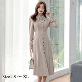 清廉な雰囲気で品よくまとめたロングワンピース(キャバドレス CABARETDRE… | GRAXIA | 詳細画像1 