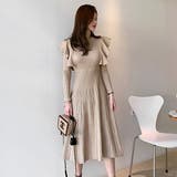 フリル使いがオトナかわいいフレアロングワンピ(キャバドレス CABARETDRE… | GRAXIA | 詳細画像4 