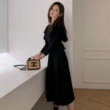 フリル使いがオトナかわいいフレアロングワンピ(キャバドレス CABARETDRE… | GRAXIA | 詳細画像10 