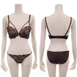 落ち着いたワントーンでエレガントな雰囲気のブラ・ショーツセット(ブラセット) | GRAXIA | 詳細画像9