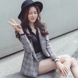 スラっと脚魅せして涼しげに着こなしたいミニ丈パンツスーツ(キャバスーツ CABA… | GRAXIA | 詳細画像6 