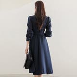 大人の余裕を感じるトレンチ風フレアワンピース(キャバドレス CABARETDRE… | GRAXIA | 詳細画像2 