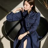 大人の余裕を感じるトレンチ風フレアワンピース(キャバドレス CABARETDRE… | GRAXIA | 詳細画像7 