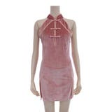 定番デザインながらベロア素材で存在感のあるチャイナ服風コスプレ(セクシーコスプレ… | GRAXIA | 詳細画像15