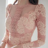 高級感漂う刺繍レースで仕立てた大人かわいいワンピース(キャバドレス CABARE… | GRAXIA | 詳細画像9