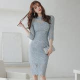 ソフトな風合いでフェミニンな印象のワンピース(キャバドレス CABARETDRE… | GRAXIA | 詳細画像2