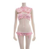 ピンクが可愛いチャイナドレス風ブラ・ショーツセット(セクシーランジェリー) | GRAXIA | 詳細画像9 
