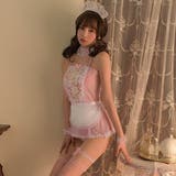 レースとミニ丈感がキュート&セクシーなメイドさん風コスプレ(セクシーコスプレ) | GRAXIA | 詳細画像7