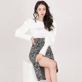 トレンド感のあるアニマル柄が存在感を放つセットアップドレス(キャバドレス CAB… | GRAXIA | 詳細画像3