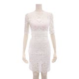 刺繍レースが華やいだ雰囲気のタイトミニドレス | GRAXIA | 詳細画像11