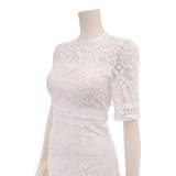 刺繍レースが華やいだ雰囲気のタイトミニドレス | GRAXIA | 詳細画像13