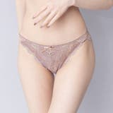 贅沢に使用したフラワーレースが大人っぽいブラ・ショーツセット(ブラセット) | GRAXIA | 詳細画像8