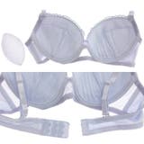 清涼感のあるカラーが爽やかな印象のブラ・ショーツセット(ブラセット) | GRAXIA | 詳細画像11 