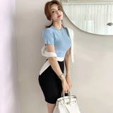 シンプルデザインとカラーで1枚で主役になるニットワンピ(キャバドレス CABAR… | GRAXIA | 詳細画像10