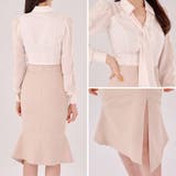 ベージュ系の柔らかな色合いが上品な印象のセットアップドレス(キャバドレス CAB… | GRAXIA | 詳細画像7