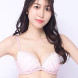 チュール生地に異素材のレースを挟み込んだブラ・ショーツセット(ブラセット) | GRAXIA | 詳細画像7