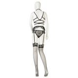 アイラッシュレースを贅沢に使って仕立てたラグジュアリーなガーターランジェリー(セ… | GRAXIA | 詳細画像10 