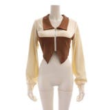 カットワークでさりげなく肌魅せ変形ジップトップス(TOPS) | GRAXIA | 詳細画像7 