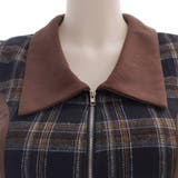 異素材をシルエットに沿って絶妙なバランスで組み合わせた変形ジップトップス(TOP… | GRAXIA | 詳細画像11 