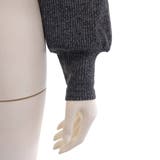 1枚でモードなルックが完成するガーター風ニットトップス(TOPS) | GRAXIA | 詳細画像12 