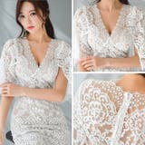 優雅でクラシカルな花柄総レースワンピース(キャバドレス CABARETDRESS… | GRAXIA | 詳細画像7