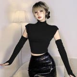 シンプルコーデにアクセントをつけるアームカバー付きカットソー(TOPS) | GRAXIA | 詳細画像9 