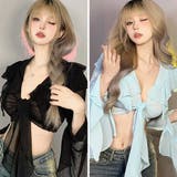 さらっと羽織りとしても使えるクロップドブラウス(TOPS) | GRAXIA | 詳細画像2 