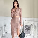 総レースでエレガント&セクシーな雰囲気のセットアップドレス(キャバドレス CAB… | GRAXIA | 詳細画像2