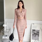 総レースでエレガント&セクシーな雰囲気のセットアップドレス(キャバドレス CAB… | GRAXIA | 詳細画像10