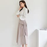 ニュアンスカラーで幅広いシーンで活躍しそうなセットアップドレス(キャバドレス C… | GRAXIA | 詳細画像3 