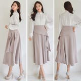 ニュアンスカラーで幅広いシーンで活躍しそうなセットアップドレス(キャバドレス C… | GRAXIA | 詳細画像8 