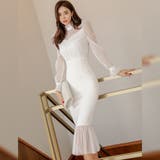 クラシカルかつモード感も漂う大人のワンピース(キャバドレス CABARETDRE… | GRAXIA | 詳細画像16