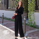 1枚で着映えするすっきりシルエットのコンビネゾン(キャバスーツ CABARETS… | GRAXIA | 詳細画像1 