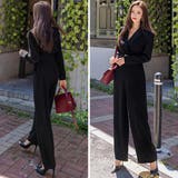 1枚で着映えするすっきりシルエットのコンビネゾン(キャバスーツ CABARETS… | GRAXIA | 詳細画像8 