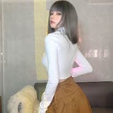 飛び出すようにあしらったサイドの裾が遊び心たっぷりのトップス(TOPS) | GRAXIA | 詳細画像5 