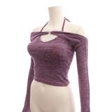 デコルテと胸元のオープンが色気をプラスするアンサンブルトップス(TOPS) | GRAXIA | 詳細画像13 