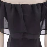 胸元と裾の2段フリルが華やかさとボリューム感を加えてくれるワンピース(キャバドレ… | GRAXIA | 詳細画像9