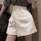 ラップ風デザインでスッキリ穿きこなせるショートパンツ(PANTS) | GRAXIA | 詳細画像13 