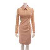 異素材MIXがおしゃれなドッキングミディアム丈ワンピース(キャバドレス CABA… | GRAXIA | 詳細画像13