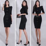 クラシカルで上品な印象のオケージョンワンピース(キャバドレス CABARETDR… | GRAXIA | 詳細画像6