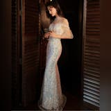 キラキラとしたチュール素材を使用したロマンティックなパーティードレス | GRAXIA | 詳細画像4