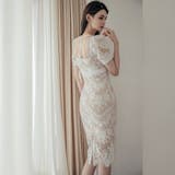 肌感を感じるフェミニンな総レースワンピース(キャバドレス CABARETDRES… | GRAXIA | 詳細画像3