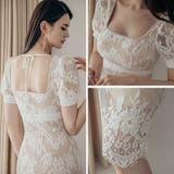 肌感を感じるフェミニンな総レースワンピース(キャバドレス CABARETDRES… | GRAXIA | 詳細画像8