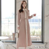 1枚でコーデ完成の衿付きバイカラーワンピース(キャバドレス CABARETDRE… | GRAXIA | 詳細画像1 